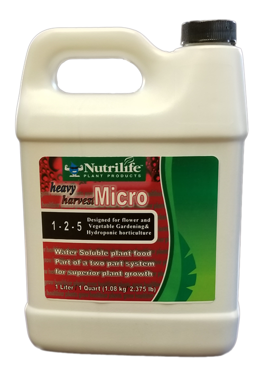 nutrilife heavy harvest micro